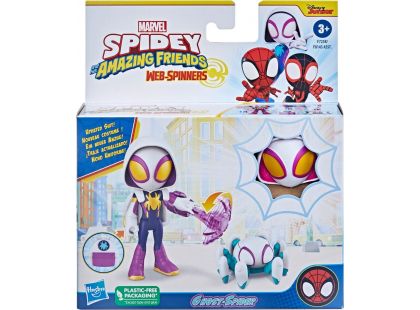 Hasbro Spider-Man Spidey and his amazing friends Webspinner figurka Ghost-Spider