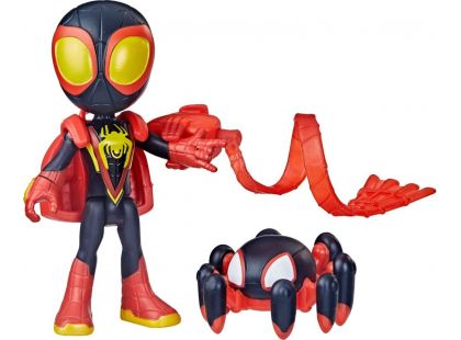 Hasbro Spider-Man Spidey and his amazing friends Webspinner figurka Miles Morales: Spider-Man