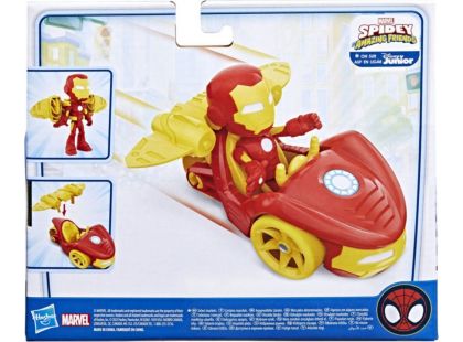 Hasbro Spider-Man Spidey and his amazing friends Základní vozidlo Iron Racer