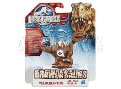 Hasbro Jurský park Brawlasaur s vnitřním magnetickým spouštěčem - Velociraptor