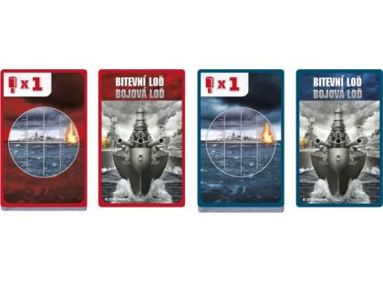 Hasbro Karetní hra Bitevní lodě CZ-SK verze