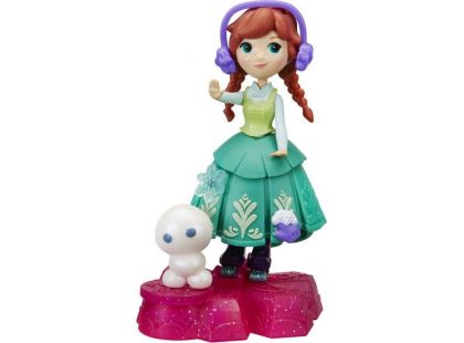 Hasbro Ledové království Mini panenka s podstavcem a kamarádem Anna