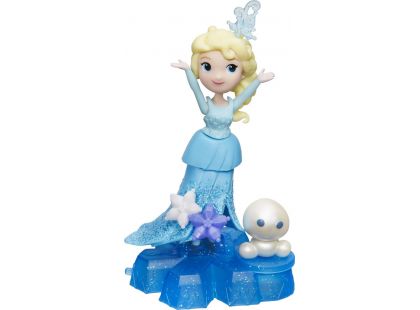 Hasbro Ledové království Mini panenka s podstavcem a kamarádem Elsa