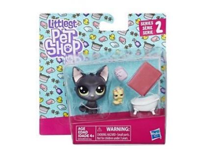 Hasbro Littlest Pet Shop Maminka s miminkem a doplňky Jade Catkin 2-74
