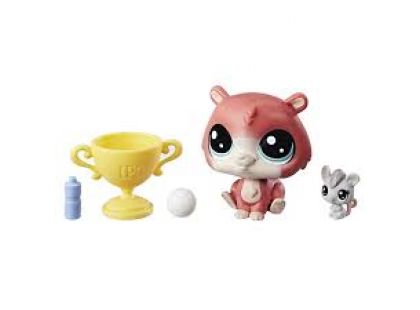 Hasbro Littlest Pet Shop Maminka s miminkem a doplňky Trip Hamston 2-102