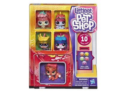 Hasbro Littlest Pet Shop Set automat na zvířátka oranžový E5621