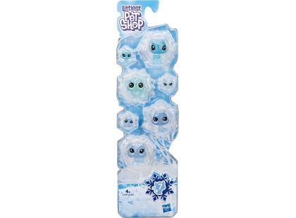 Hasbro Littlest Pet Shop Zvířátka z ledového království 7ks modrá