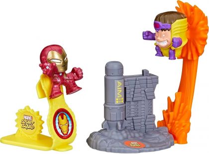 Hasbro Marvel Stunt Squad Hero vs. Villain Iron Man vs. M.O.D.O.K