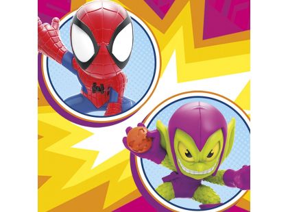 Hasbro Marvel Stunt Squad Smashin Heroes Spider-Man vs. Green Goblin