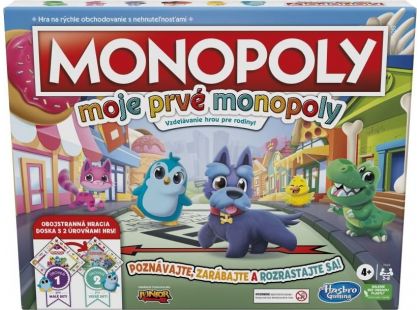 Hasbro Moje první Monopoly SK verze