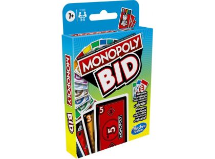 Hasbro Monopoly Bid Karetní Hra
