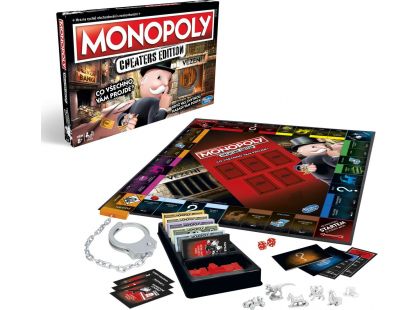 Hasbro Monopoly Cheaters edition CZ