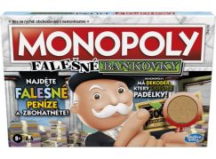 Hasbro Monopoly falešné bankovky CZ verze