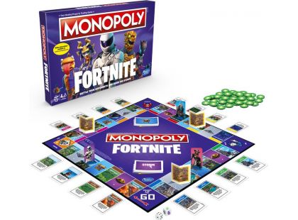 Hasbro Monopoly Fortnite společenská hra ANJ