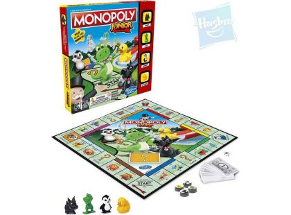 Hasbro Monopoly Junior SK kačenka a tučňák