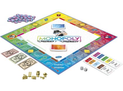 Hasbro Monopoly pro mileniály CZ-SK