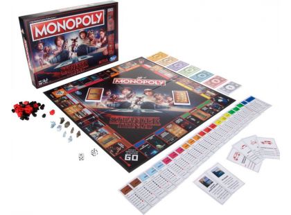 Hasbro Monopoly Stranger Things CZ verze