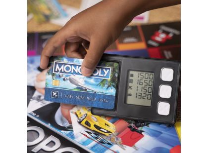 Hasbro Monopoly Super Elektronické Bankovnictví CZ verze