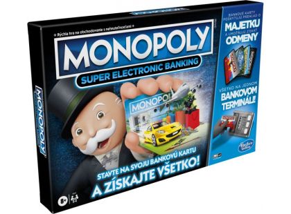 Hasbro Monopoly Super Elektronické Bankovnictví SK verze