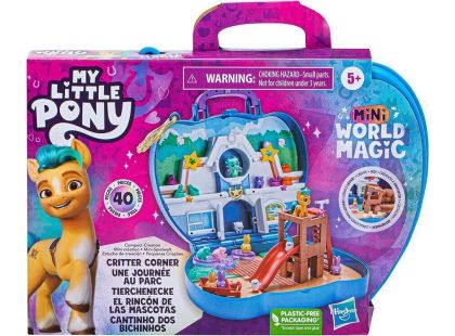 Hasbro My Little Pony Miniworld hrací sada v kufříku Critter Corne