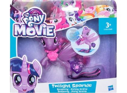 Hasbro My Little Pony Mořský poník s doplňkem a pohyblivým ocáskem 7,5cm Twilight Sparkle