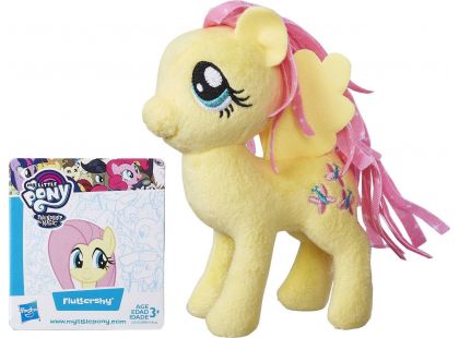Hasbro My Little Pony plyšový poník s potiskem hřívy 12 cm Fluttershy