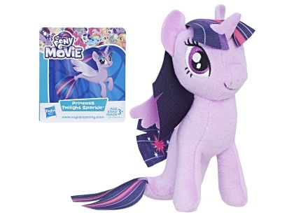 Hasbro My Little Pony plyšový poník s potiskem hřívy 12 cm Princess Twilight Sparkle Mořský