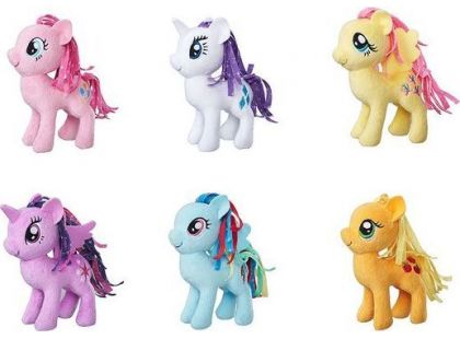 Hasbro My Little Pony plyšový poník s potiskem hřívy 12 cm Rainbow Dash