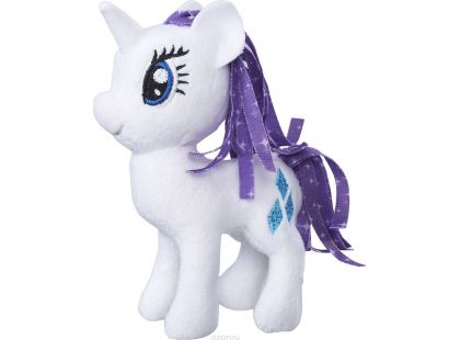 Hasbro My Little Pony plyšový poník s potiskem hřívy 12 cm Rarity