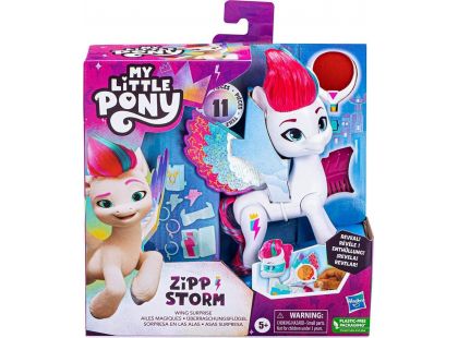 Hasbro My Little Pony Poník s křídly figurka 14 cm Zipp Storm