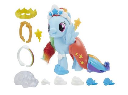 Hasbro My Little Pony Poník s módními doplňky Rainbow Dash