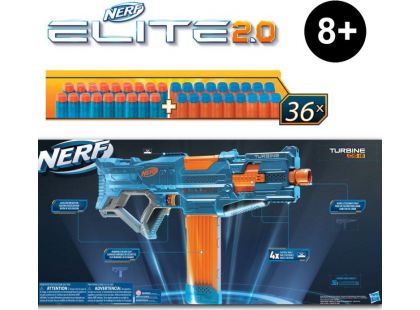 Hasbro Nerf Elite 2.0 Turbine CS-18 - Poškozený obal