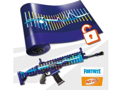 Hasbro Nerf Fortnite Blue Shock - Poškozený obal