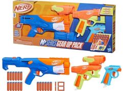 Hasbro Nerf Gear up pack puška + 2 pistole + 18 šipek