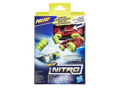 Hasbro Nerf Nitro náhradní autíčko a překážka Barrelslam