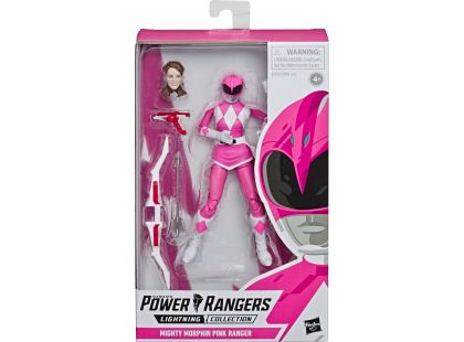 Hasbro Power Rangers 15 cm figurka s výměnnou hlavou Mighty Morphin Pink Ranger