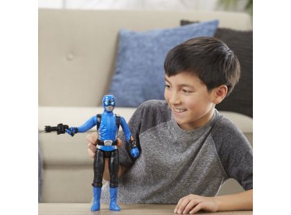 Hasbro Power Rangers 30 cm akční figurka Blue Ranger