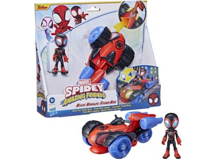 Hasbro Spider-Man Saf svítící autíčko Miles Morales