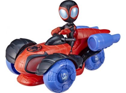 Hasbro Spider-Man Saf svítící autíčko Miles Morales