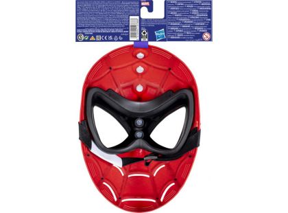 Hasbro SpiderMan základní maska červená