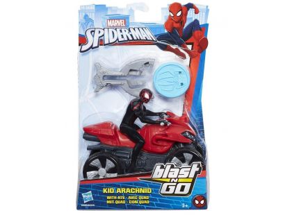 Hasbro Spiderman 15 cm Spiderman na čtyřkolce