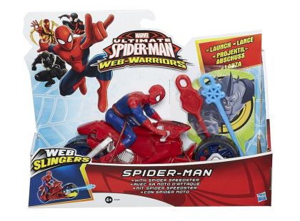 Hasbro Spiderman Akční figurka se závodním vozidlem - Spiderman