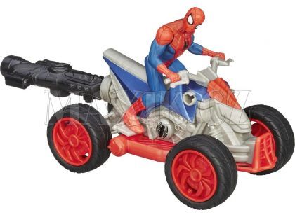 Hasbro Spiderman Akční figurka s vozidlem - Spiderman čtyřkolka