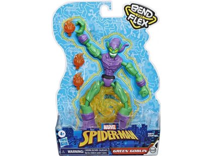 Hasbro Spiderman figurka Bend and Flex Green Goblin
