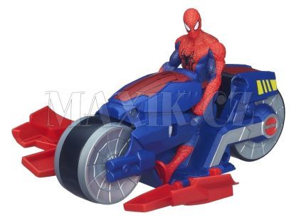 Hasbro Spiderman Figurka s vozidlem - motorka