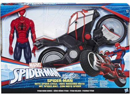 Hasbro Spiderman Titan Hero Series SM W Spider Cycle