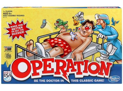 Hasbro Společenská hra Operace Hasbro Společenská hra Operace