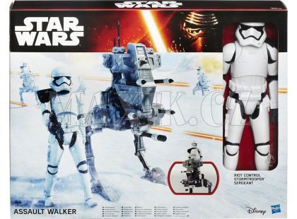 Hasbro Star Wars Epizoda 7 Figurka a vozidlo - Assault Walker a Stormtrooper