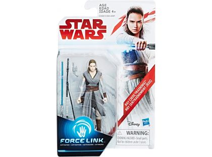Hasbro Star Wars Epizoda 8 9,5cm Force Link figurky s doplňky A Rey