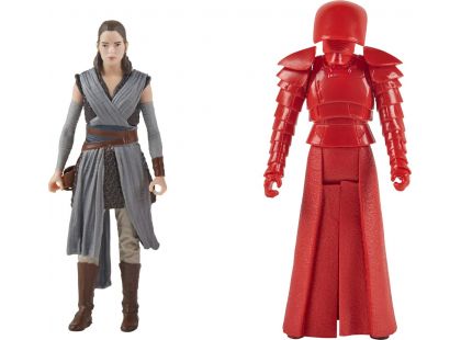 Hasbro Star Wars Force Link Dvě deluxe figurky 9,5 cm Rey a Elite Praetorian Guard
